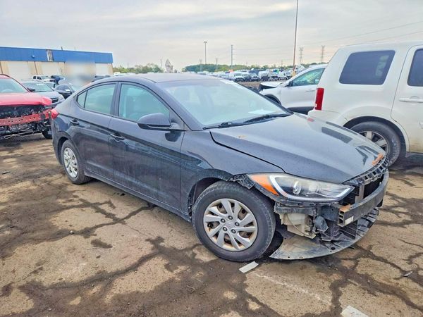 2017 HYUNDAI ELANTRA — Passenger 3/4