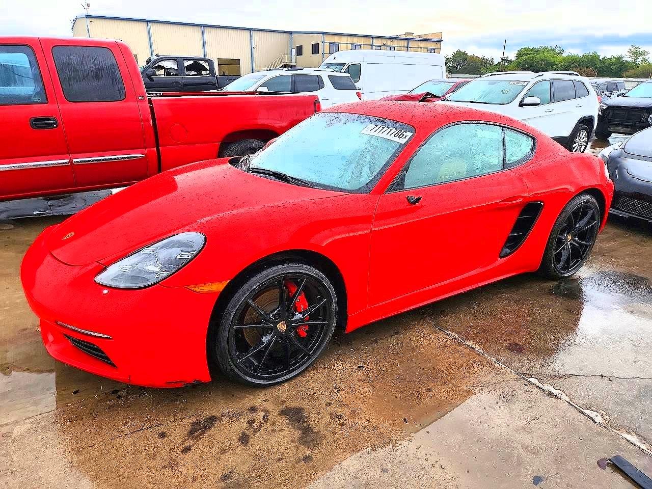 2022 PORSCHE CAYMAN S — Front 3/4