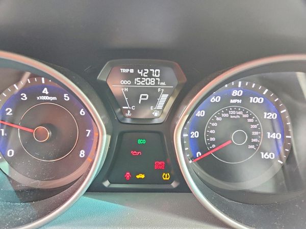 2013 HYUNDAI ELANTRA — ODOM