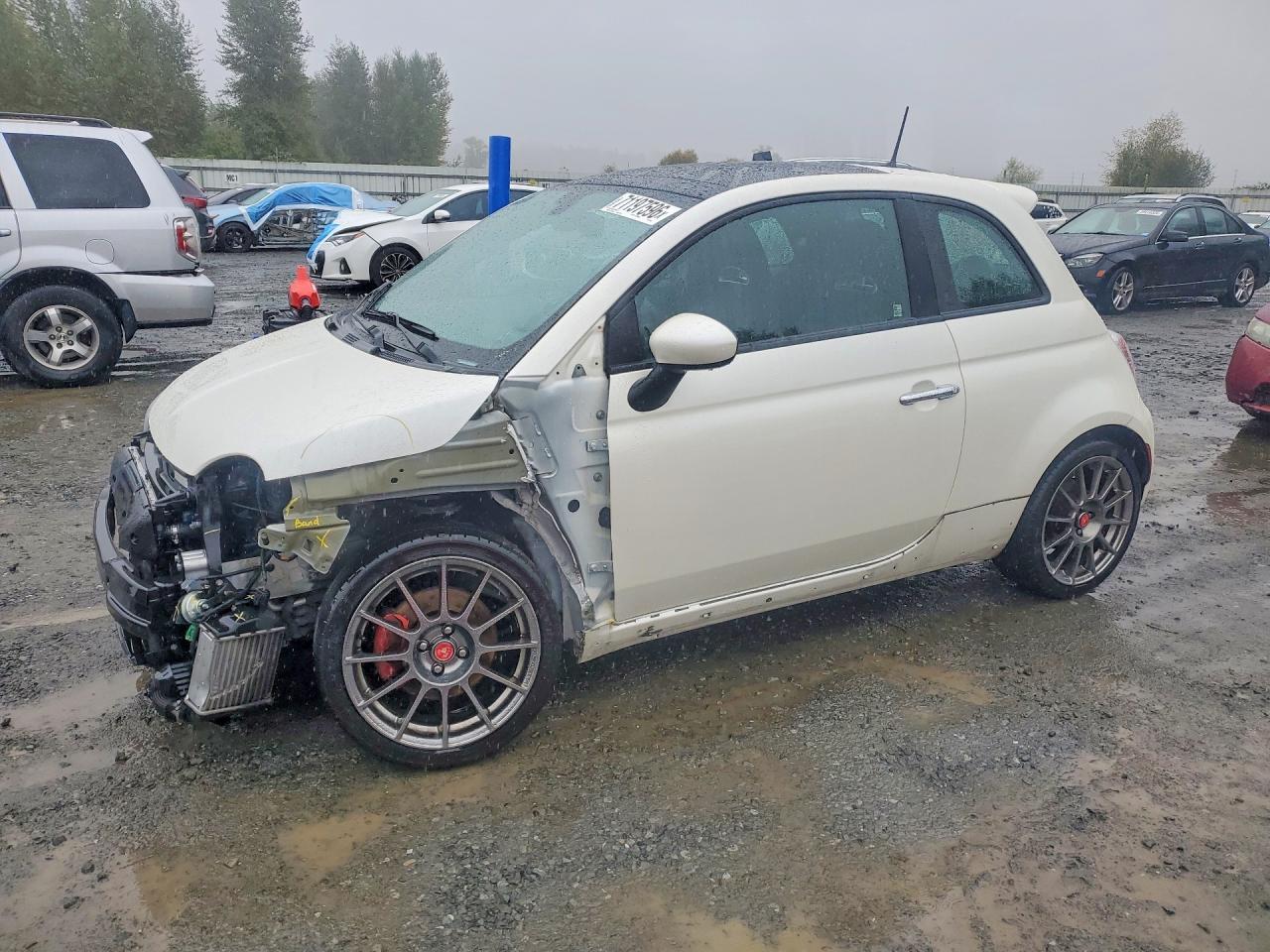 2017 FIAT 500 Abarth — Front 3/4