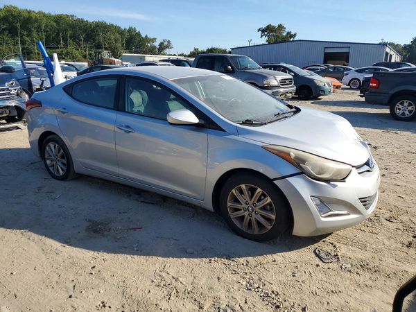 2015 HYUNDAI ELANTRA GLS(Middle) — Passenger 3/4