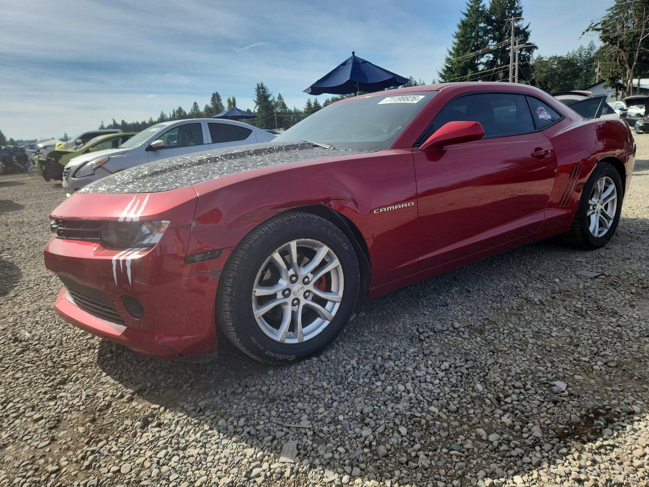 2015 CHEVROLET CAMARO 1LT — Front 3/4