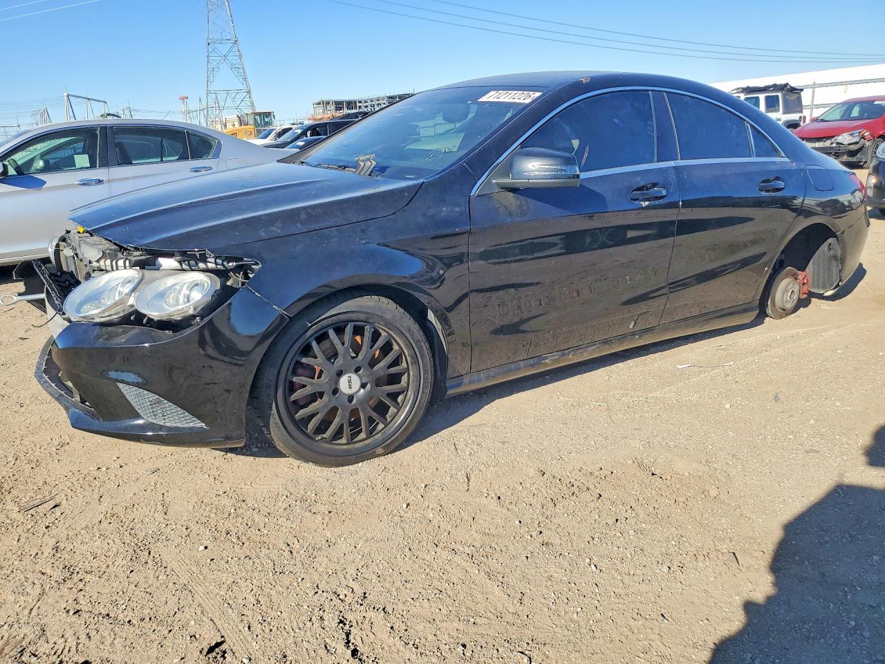 2014 MERCEDES-BENZ CLA-CLASS CLA250 — Front 3/4