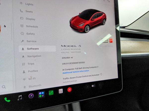 2022 TESLA MODEL 3 — ODOM