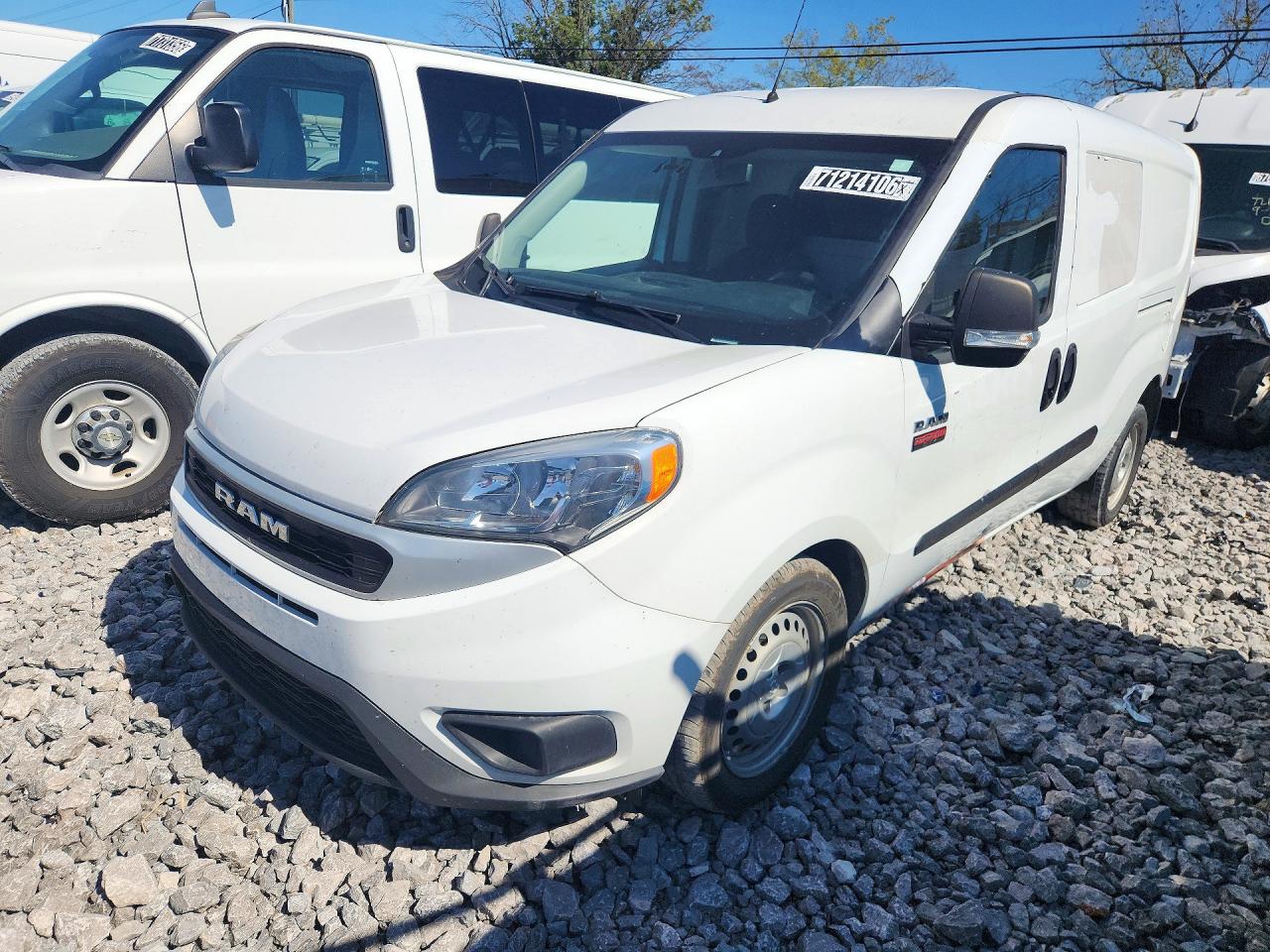2022 RAM PROMASTER CITY Tradesman — Front 3/4