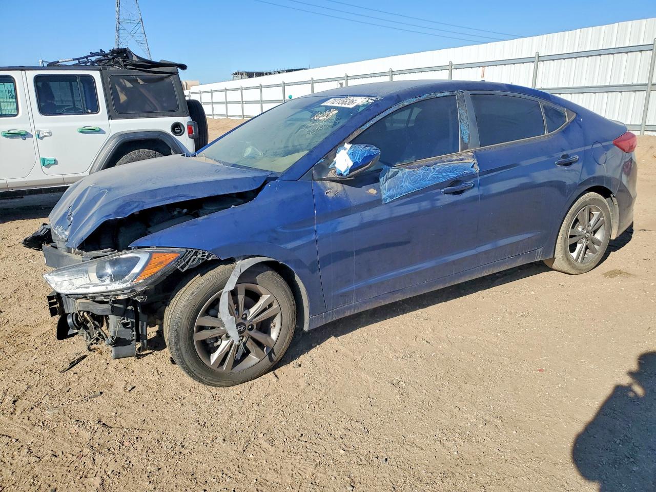2017 HYUNDAI ELANTRA — Front 3/4