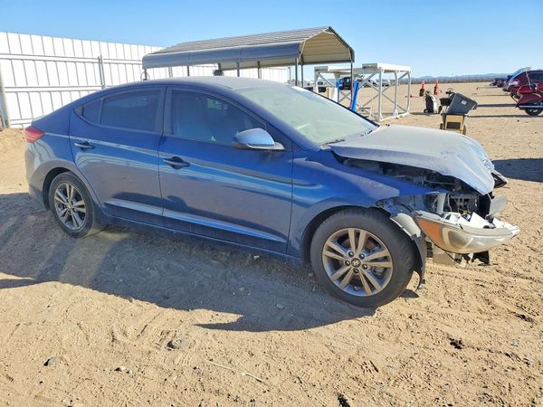 2017 HYUNDAI ELANTRA — Passenger 3/4