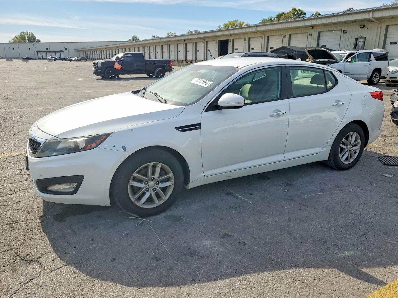 2013 KIA OPTIMA LX — Front 3/4