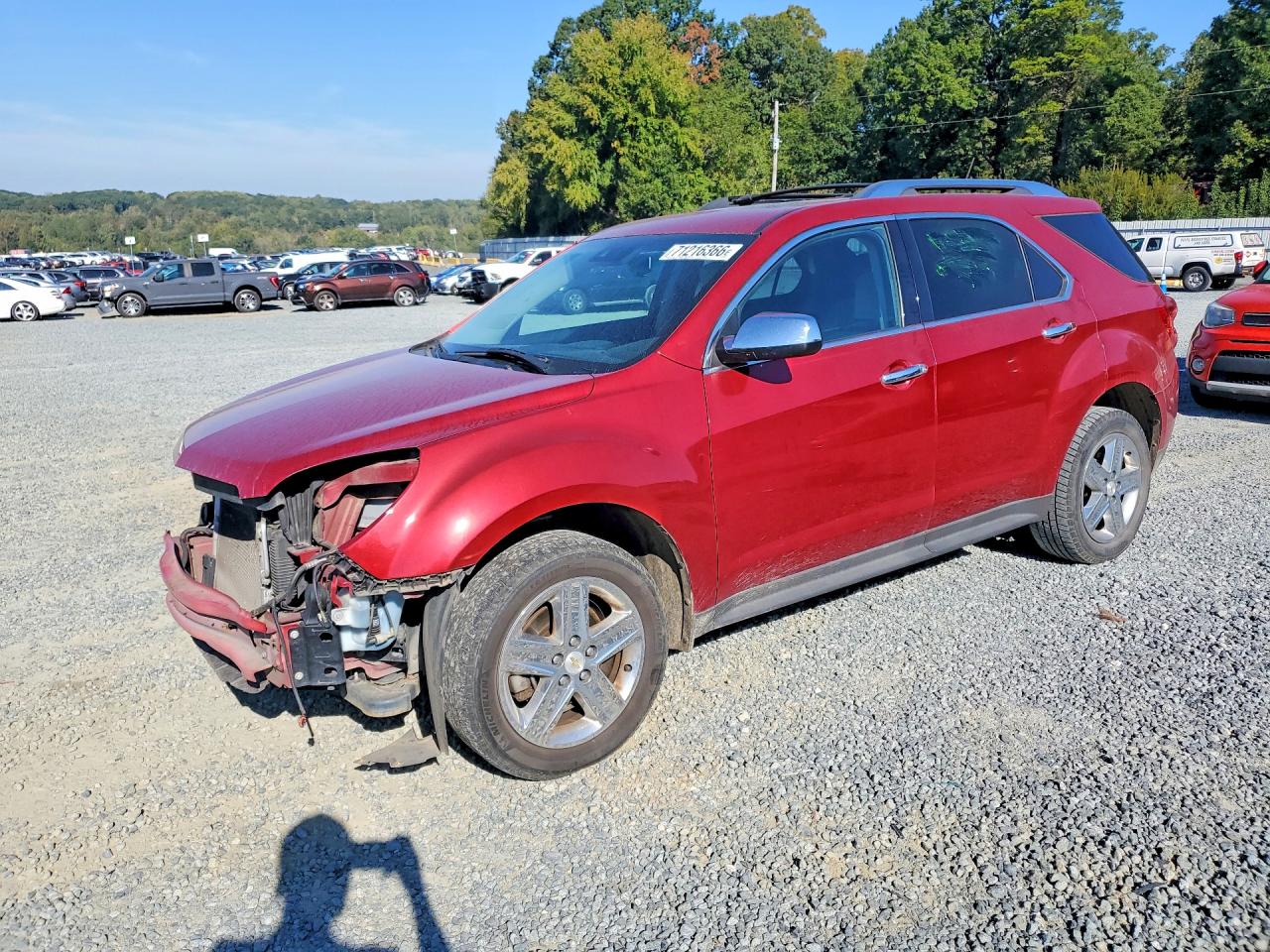 2014 CHEVROLET EQUINOX LTZ — Front 3/4
