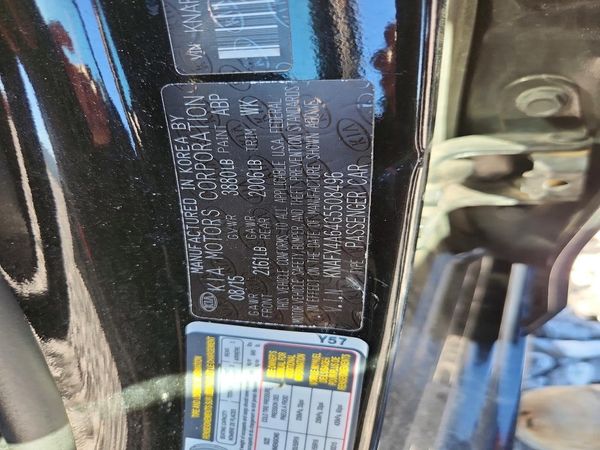 2016 KIA FORTE — VINS
