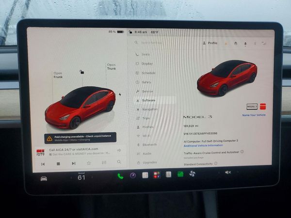 2022 TESLA MODEL 3 — ODOM