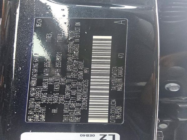2024 LEXUS RX450 500H — VINS