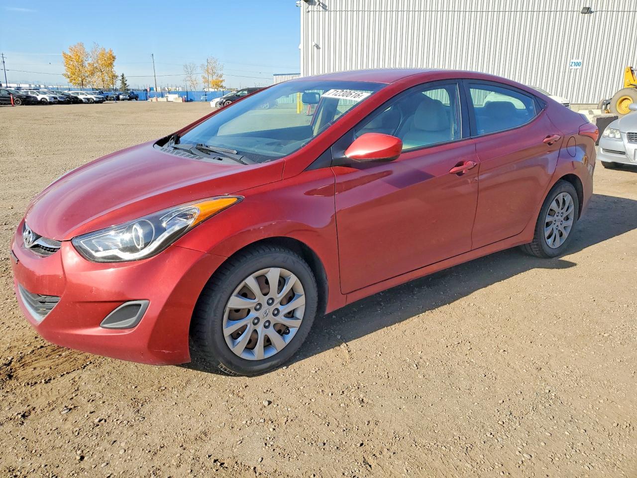 2012 HYUNDAI ELANTRA GLS(Middle grade) — Front 3/4