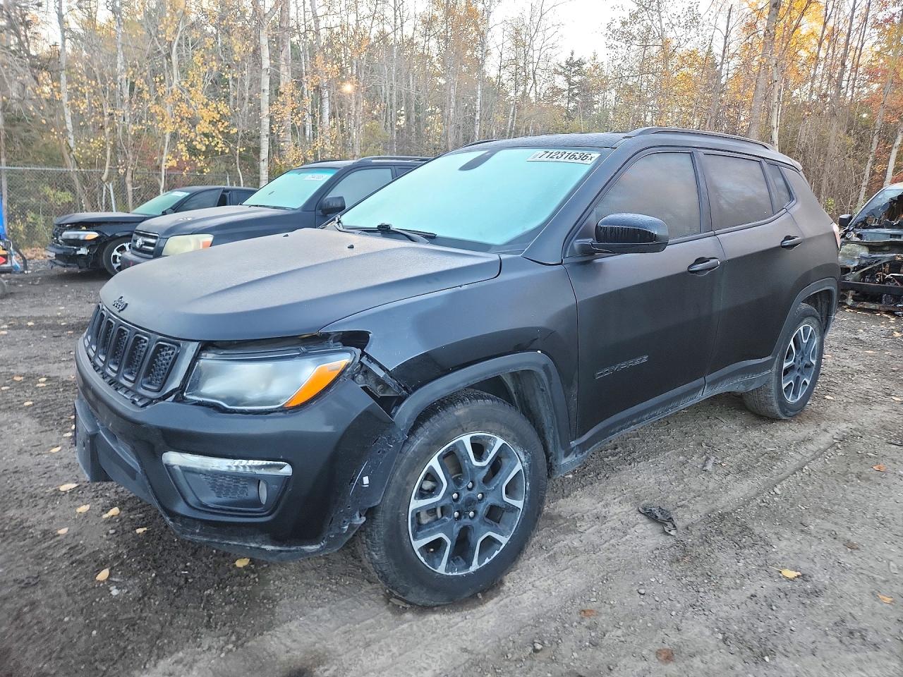 2021 JEEP COMPASS SPORT 4X4 — Front 3/4