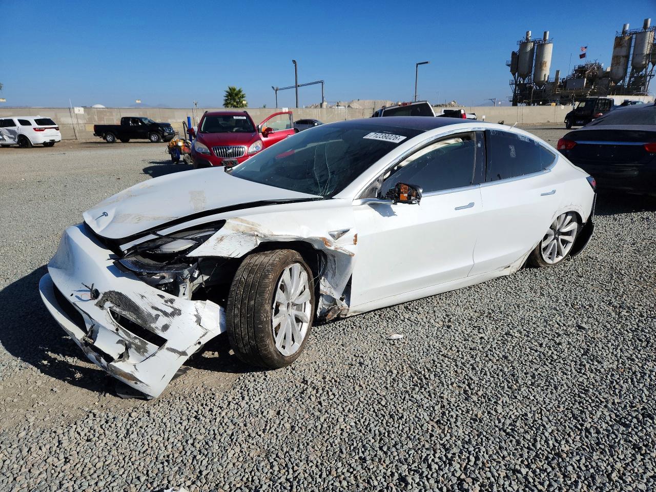 2019 TESLA MODEL 3 — Front 3/4