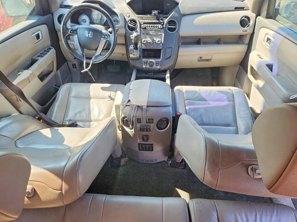 2012 HONDA PILOT EX-L with RES — CKPT