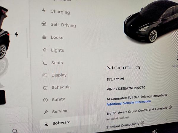 2022 TESLA MODEL 3 — ODOM