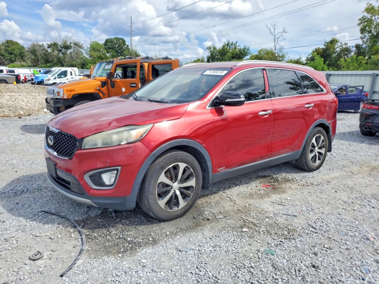 2016 KIA SORENTO EX — Front 3/4