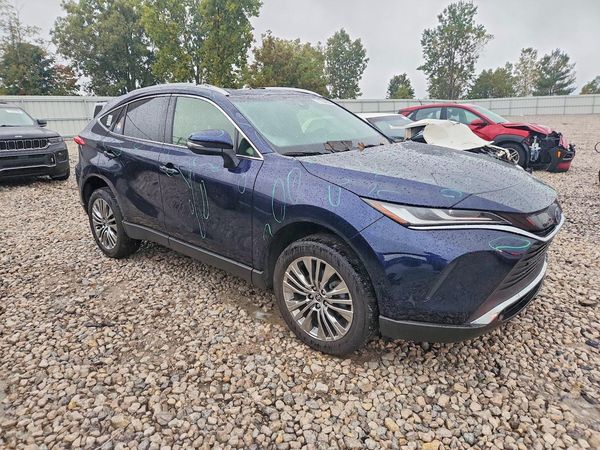 2022 TOYOTA VENZA — Passenger 3/4