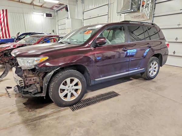2012 TOYOTA HIGHLANDER Base/Hybrid — Front 3/4