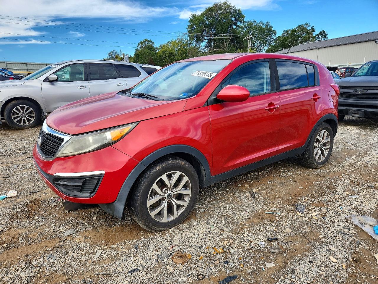 2014 KIA SPORTAGE LX — Front 3/4