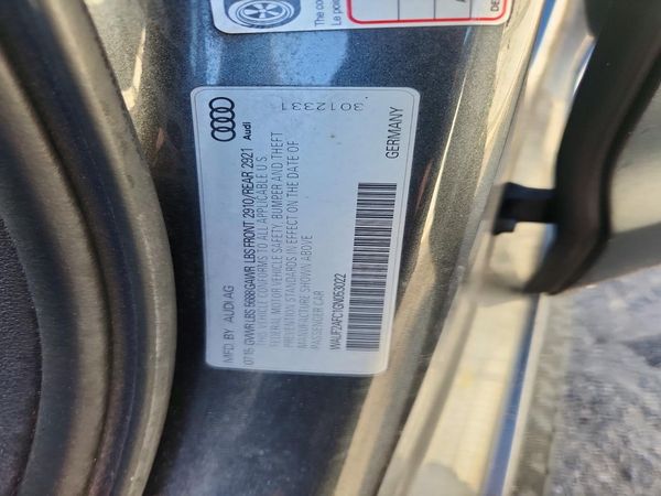 2016 AUDI S6 quattro Premium Plus — VINS