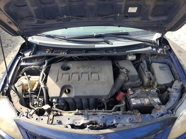 2012 TOYOTA COROLLA — Engine bay