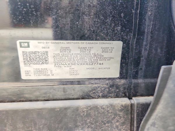 2019 CHEVROLET EQUINOX LS — VINS