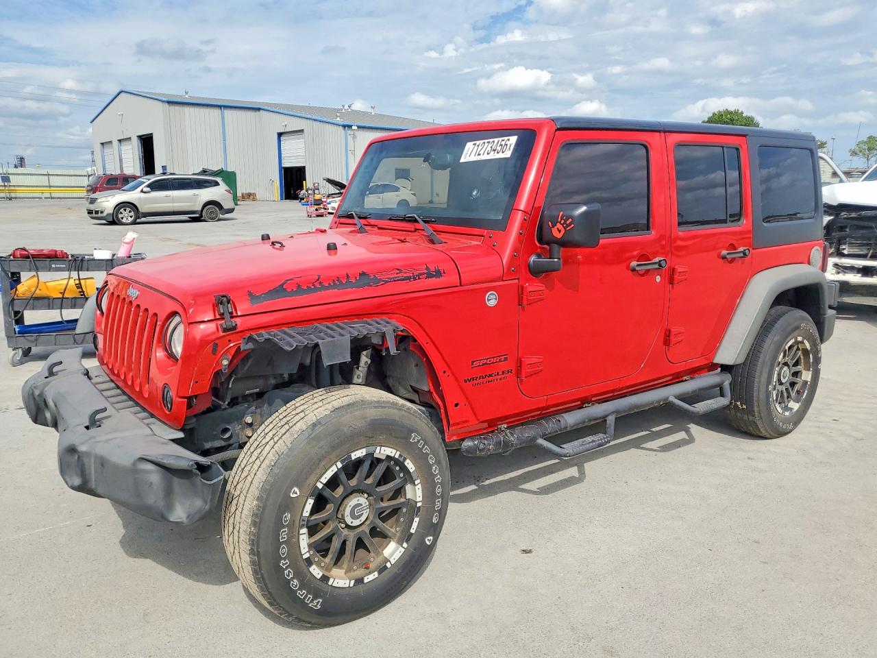 2015 JEEP WRANGLER UNLIMITED Sport — Front 3/4