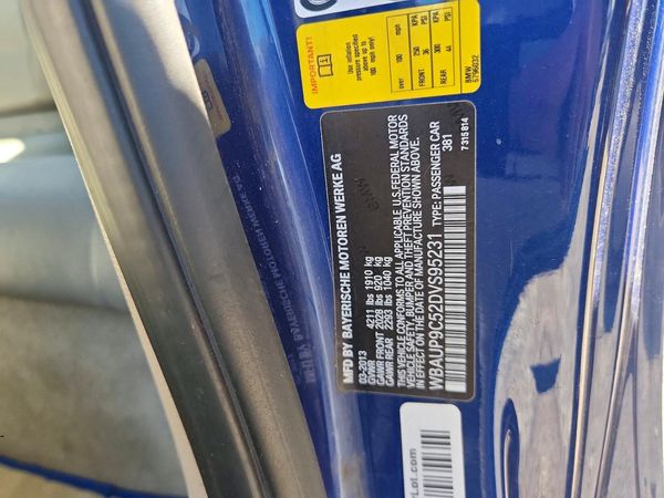 2013 BMW 128 — VINS