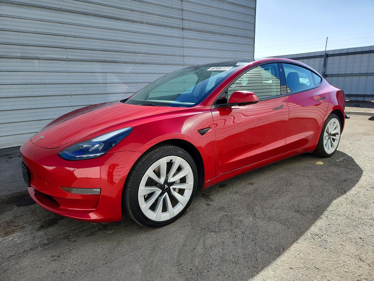 2022 TESLA MODEL 3 — Front 3/4