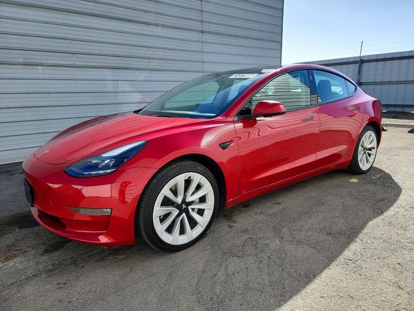 2022 TESLA MODEL 3 — Front 3/4