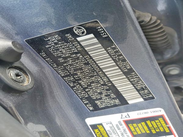 2012 TOYOTA CAMRY SOLA Hybrid — VINS