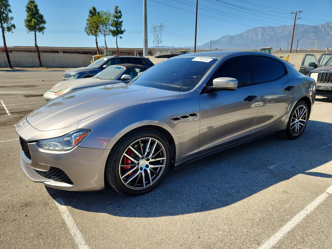 2014 MASERATI GHIBLI — Front 3/4