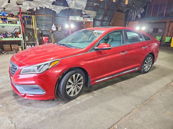 2017 HYUNDAI SONATA — Front 3/4