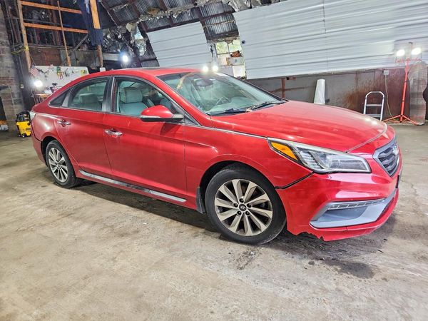 2017 HYUNDAI SONATA — Passenger 3/4