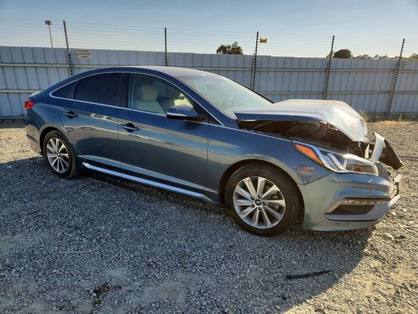 2017 HYUNDAI SONATA — Passenger 3/4
