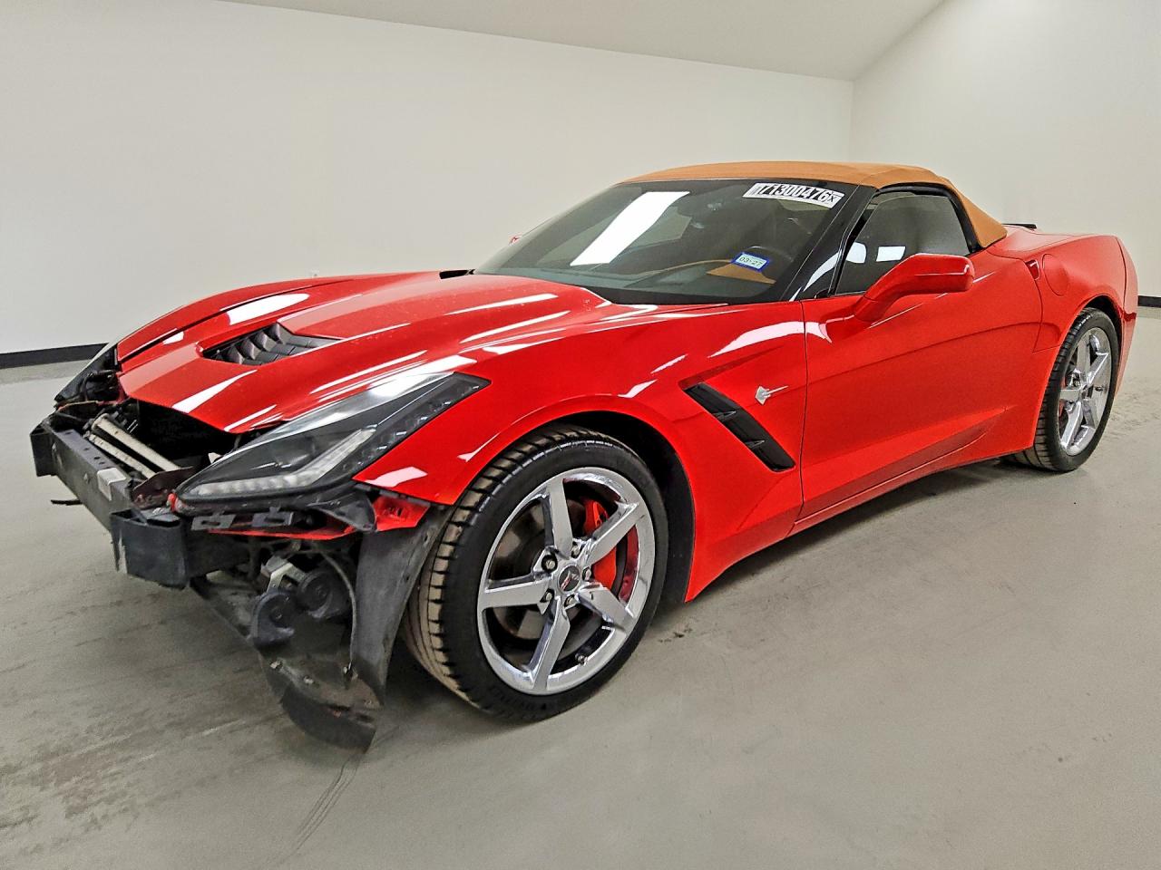 2014 CHEVROLET CORVETTE 3LT — Front 3/4
