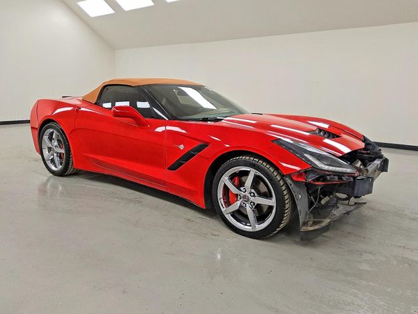 2014 CHEVROLET CORVETTE 3LT — Passenger 3/4