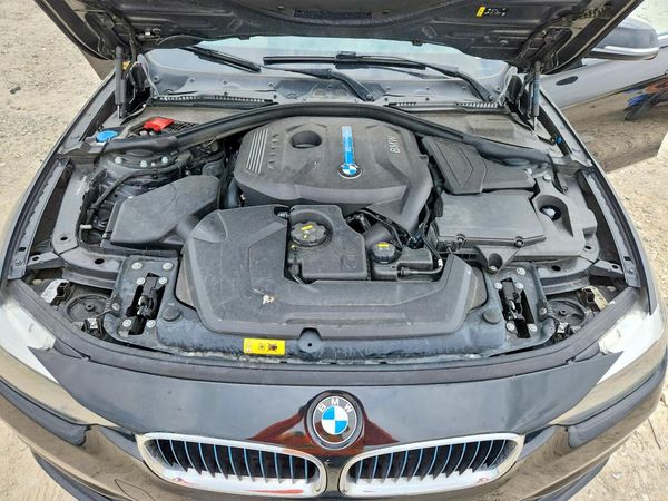 2017 BMW 330E — Engine bay