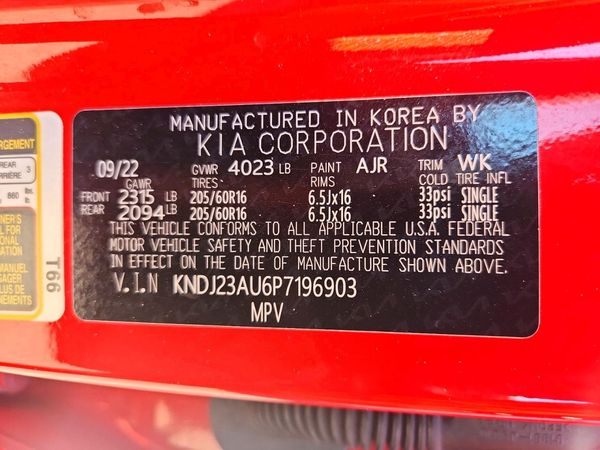 2023 KIA SOUL LX, S — VINS