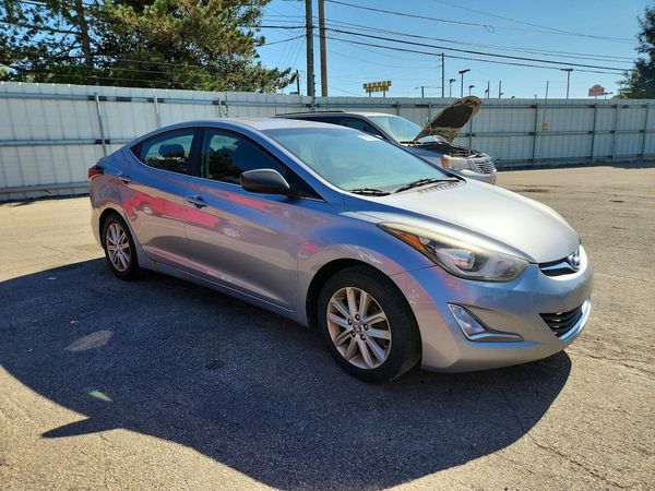 2015 HYUNDAI ELANTRA GLS(Middle) — Passenger 3/4