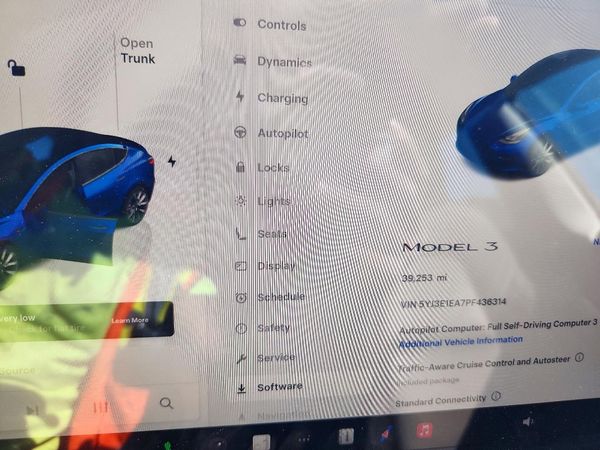 2023 TESLA MODEL 3 — ODOM