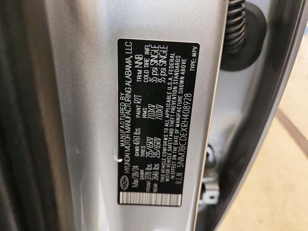 2024 HYUNDAI TUCSON SEL — VINS