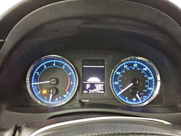 2018 TOYOTA COROLLA L/LE/SE/XLE/XSE — ODOM