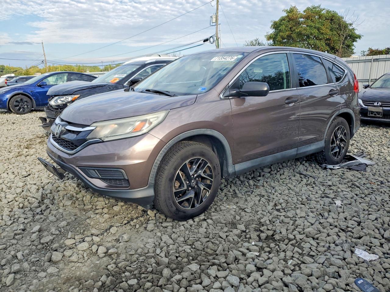 2016 HONDA CRV SE — Front 3/4