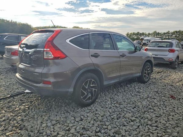 2016 HONDA CRV SE — PSRA