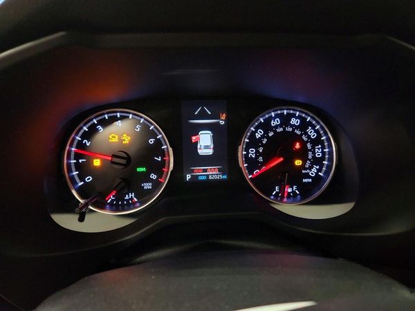 2021 TOYOTA RAV4 XLE — ODOM