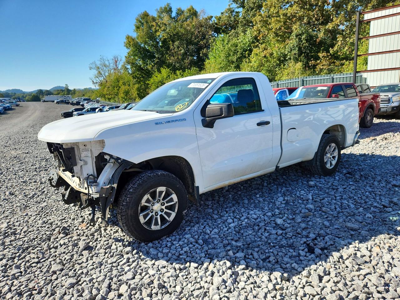 2021 CHEVROLET SILVERADO Work Truck — Front 3/4