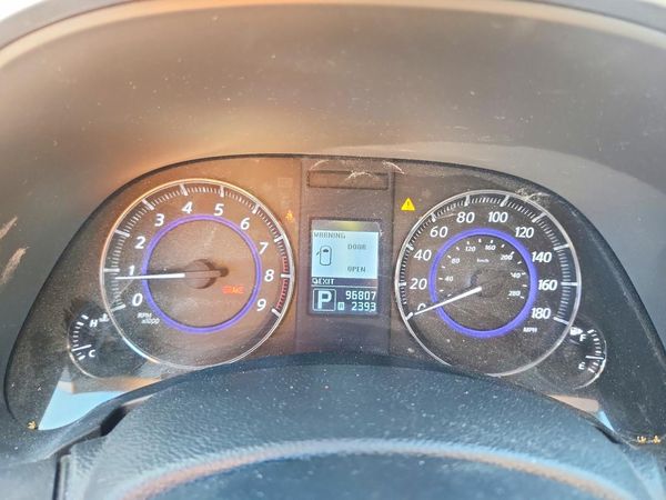2012 INFINITI FX35 — ODOM